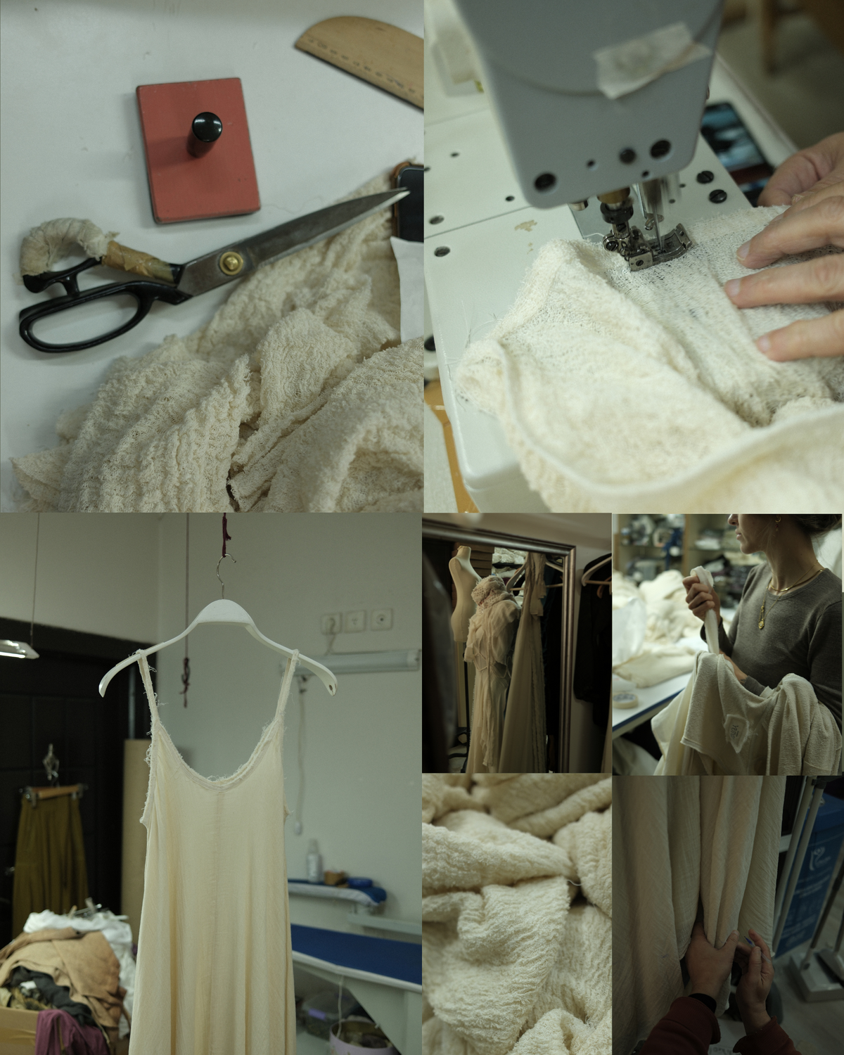 impressions from the atelier in turkey finalizing our samples
